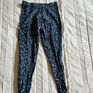 Matilda Jane Clothing Girls Size 10 EUC Rainbow Confetti Leggings